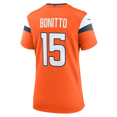 Nik Bonitto  Women's Team Game Jersey - Denver Broncos Jerseys