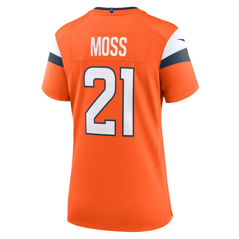 Riley Moss  Women's Team Game Jersey - Denver Broncos Jerseys