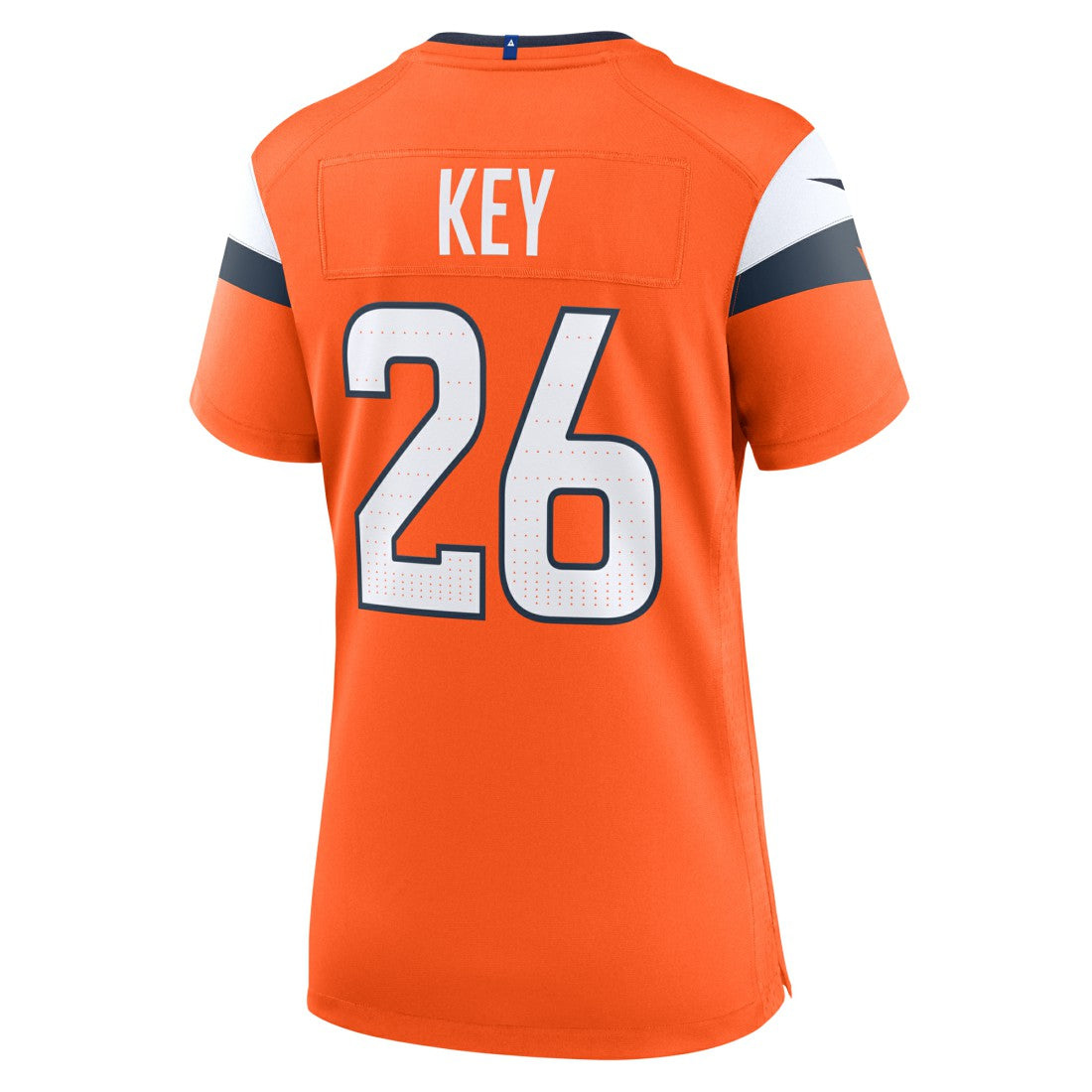 Devon Key  Women's Team Game Jersey - Denver Broncos Jerseys