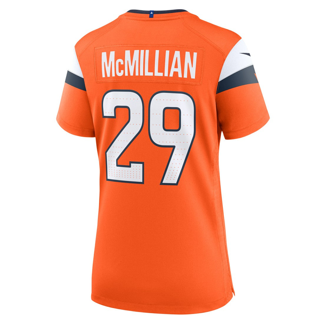 Ja'Quan McMillian  Women's Team Game Jersey - Denver Broncos Jerseys