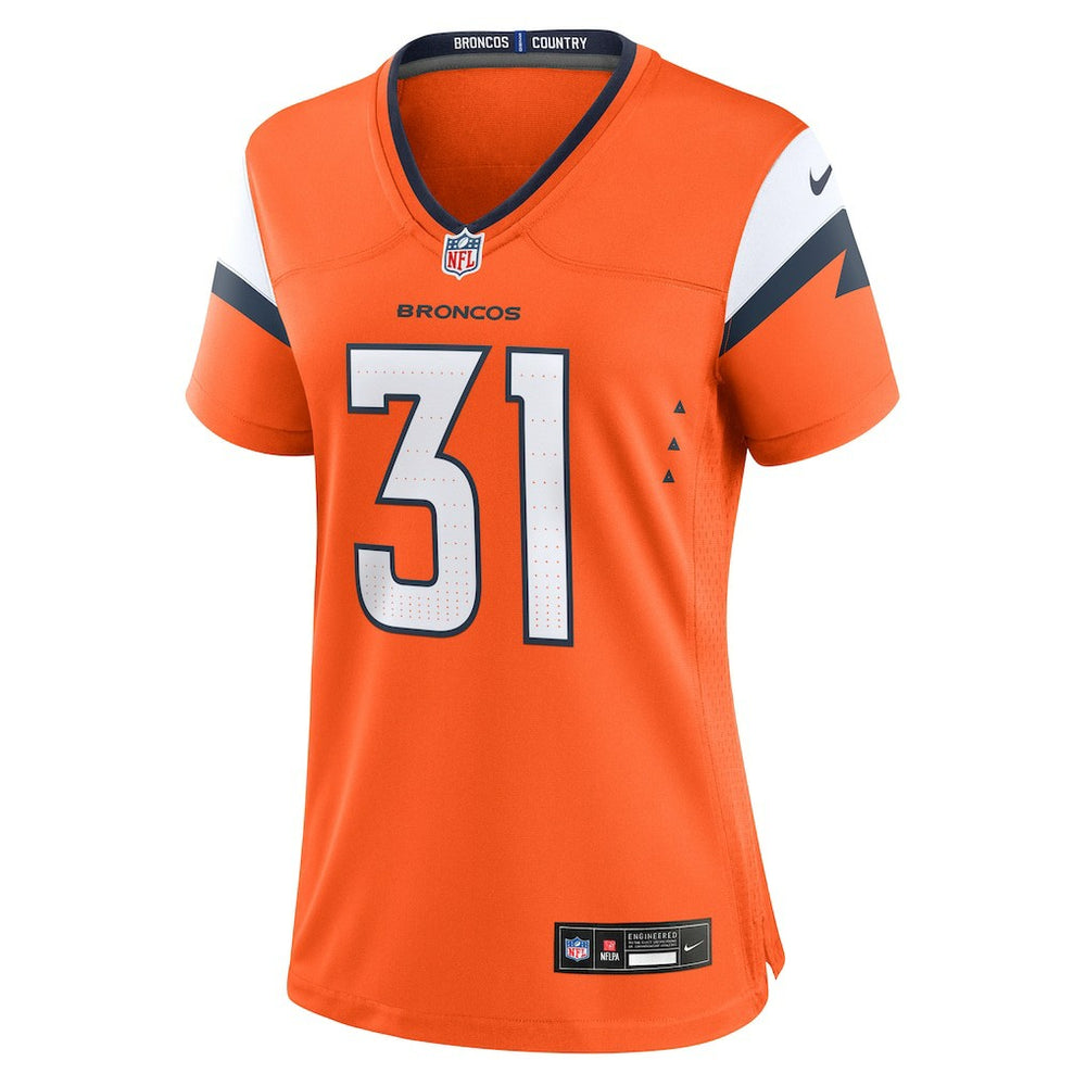 Kris Abrams-Draine  Women's Team Game Jersey - Denver Broncos Jerseys