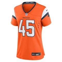 Nate Adkins  Women's Team Game Jersey - Denver Broncos Jerseys