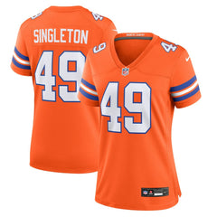 Alex Singleton  Women's Alternate Game Jersey - Denver Broncos Jerseys