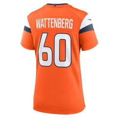 Luke Wattenberg  Women's Team Game Jersey - Denver Broncos Jerseys