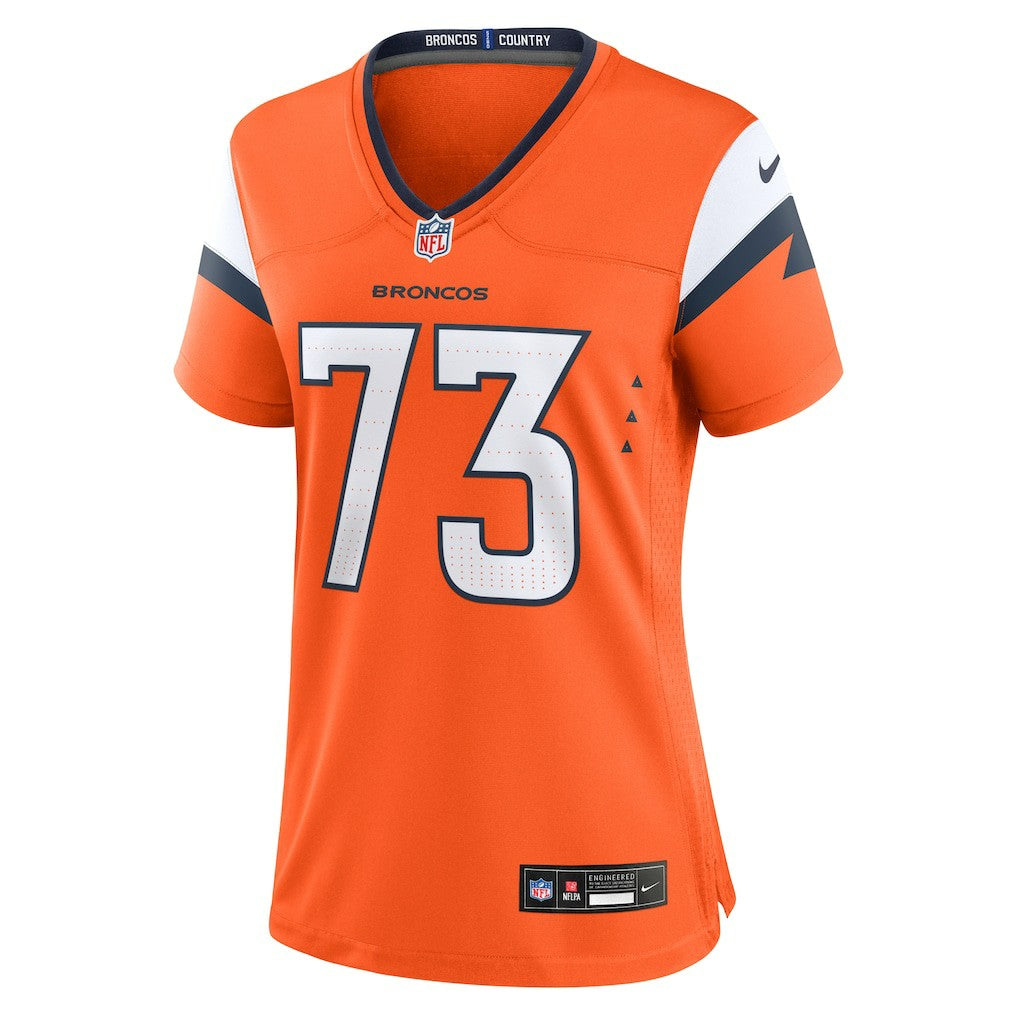 Frank Crum  Women's Team Game Jersey - Denver Broncos Jerseys