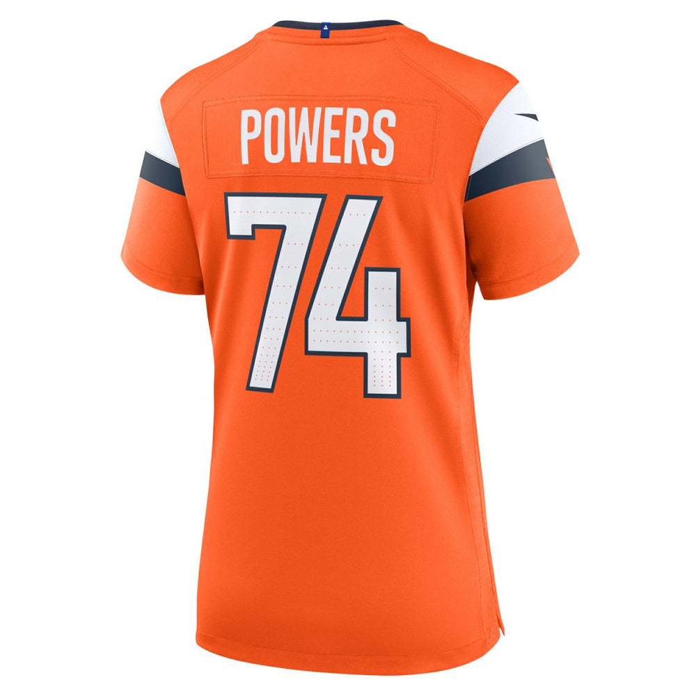 Ben Powers  Women's Team Game Jersey - Denver Broncos Jerseys
