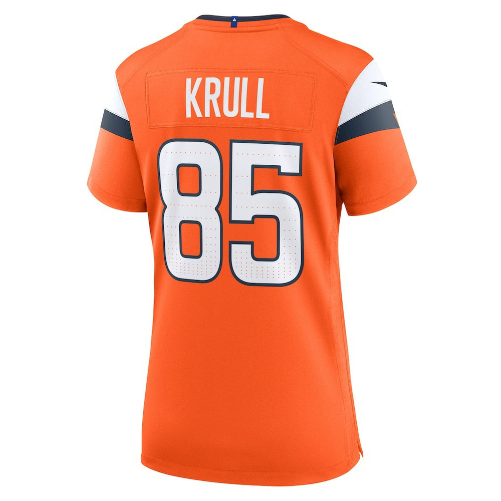 Lucas Krull  Women's Team Game Jersey - Denver Broncos Jerseys