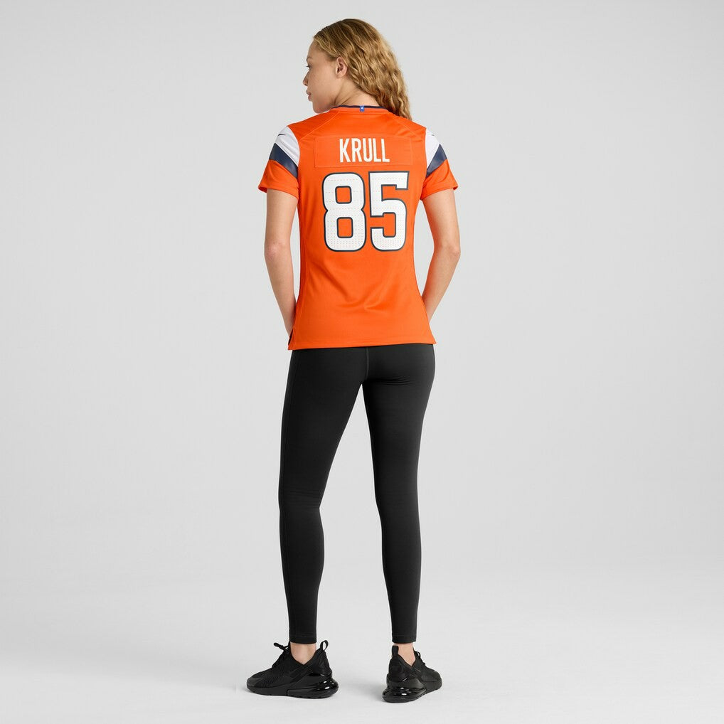 Lucas Krull  Women's Team Game Jersey - Denver Broncos Jerseys
