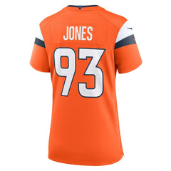 D.J. Jones  Women's Team Game Jersey - Denver Broncos Jerseys