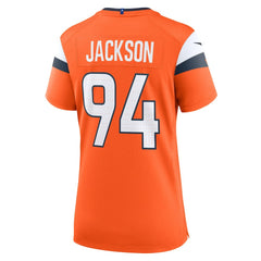 Jordan Jackson  Women's Team Game Jersey - Denver Broncos Jerseys