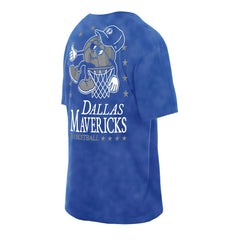 New Era Dallas Mavericks Old School Sport Enzyme Wash Oversized T-Shirt sale