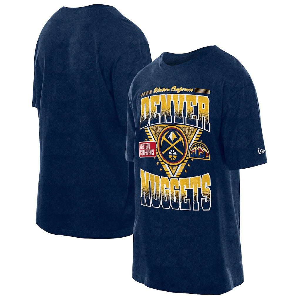 New Era Denver Nuggets Old School Sport Vintage Wash T-Shirt sale
