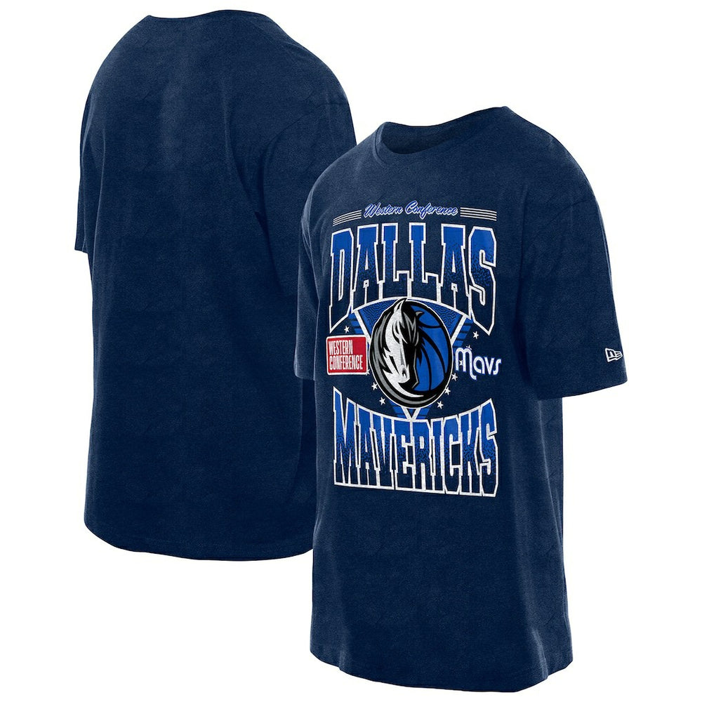 New Era Dallas Mavericks Boxy Old School Sport Vintage Wash T-Shirt sale