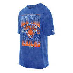 New Era New York Knicks Old School Sport Vintage Wash T-Shirt