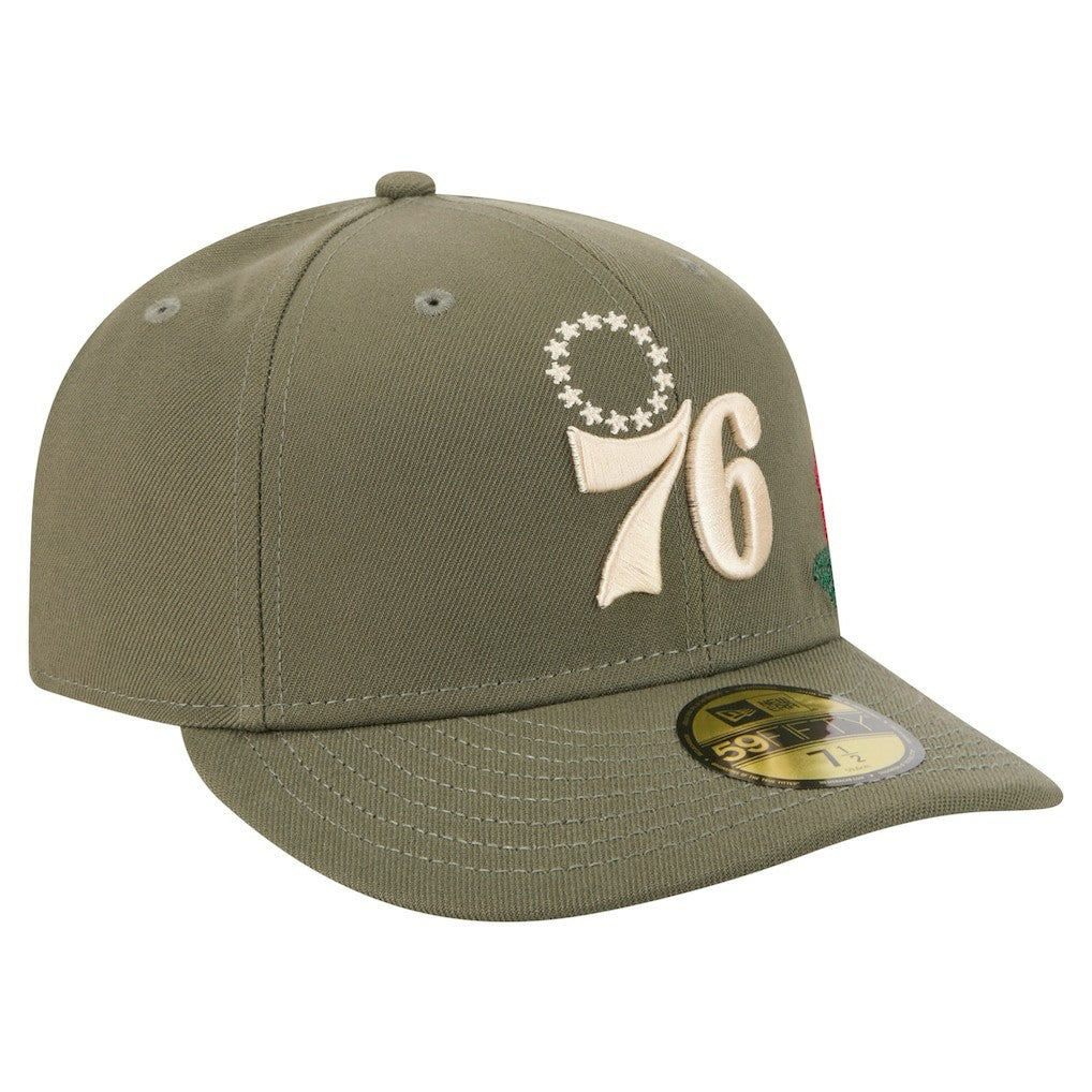 New Era Philadelphia 76ers Tonal Florals 59FIFTY Fitted Hat