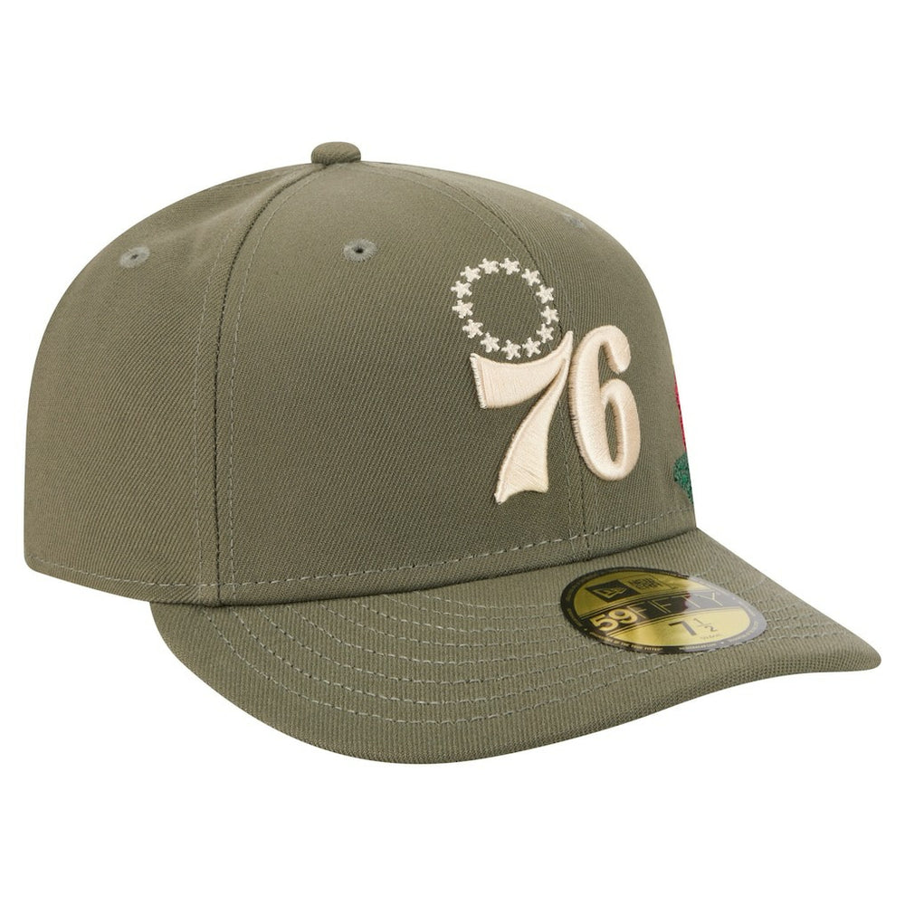 New Era Philadelphia 76ers Tonal Florals 59FIFTY Fitted Hat