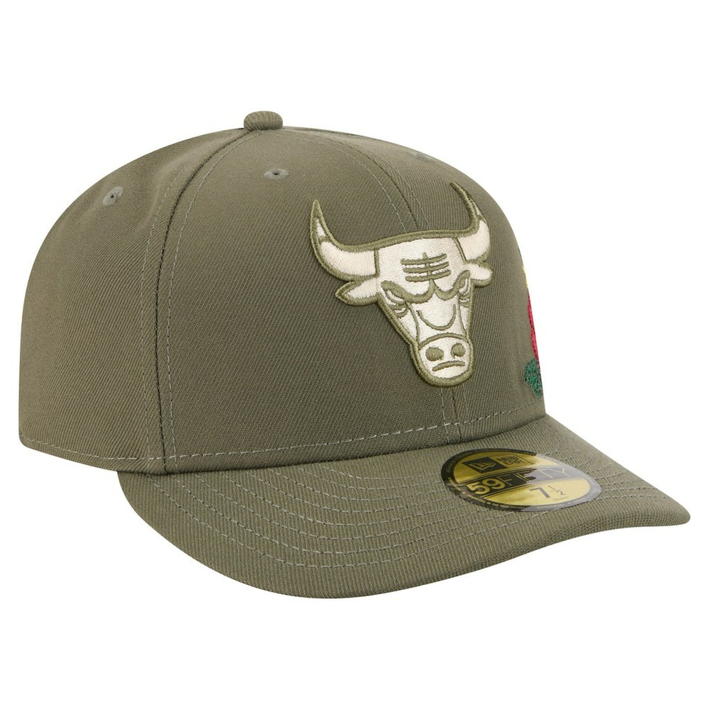 New Era Chicago Bulls Tonal Florals 59FIFTY Fitted Hat
