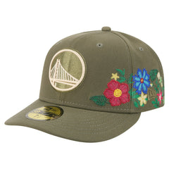 New Era Golden State Warriors Tonal Florals 59FIFTY Fitted Hat sale