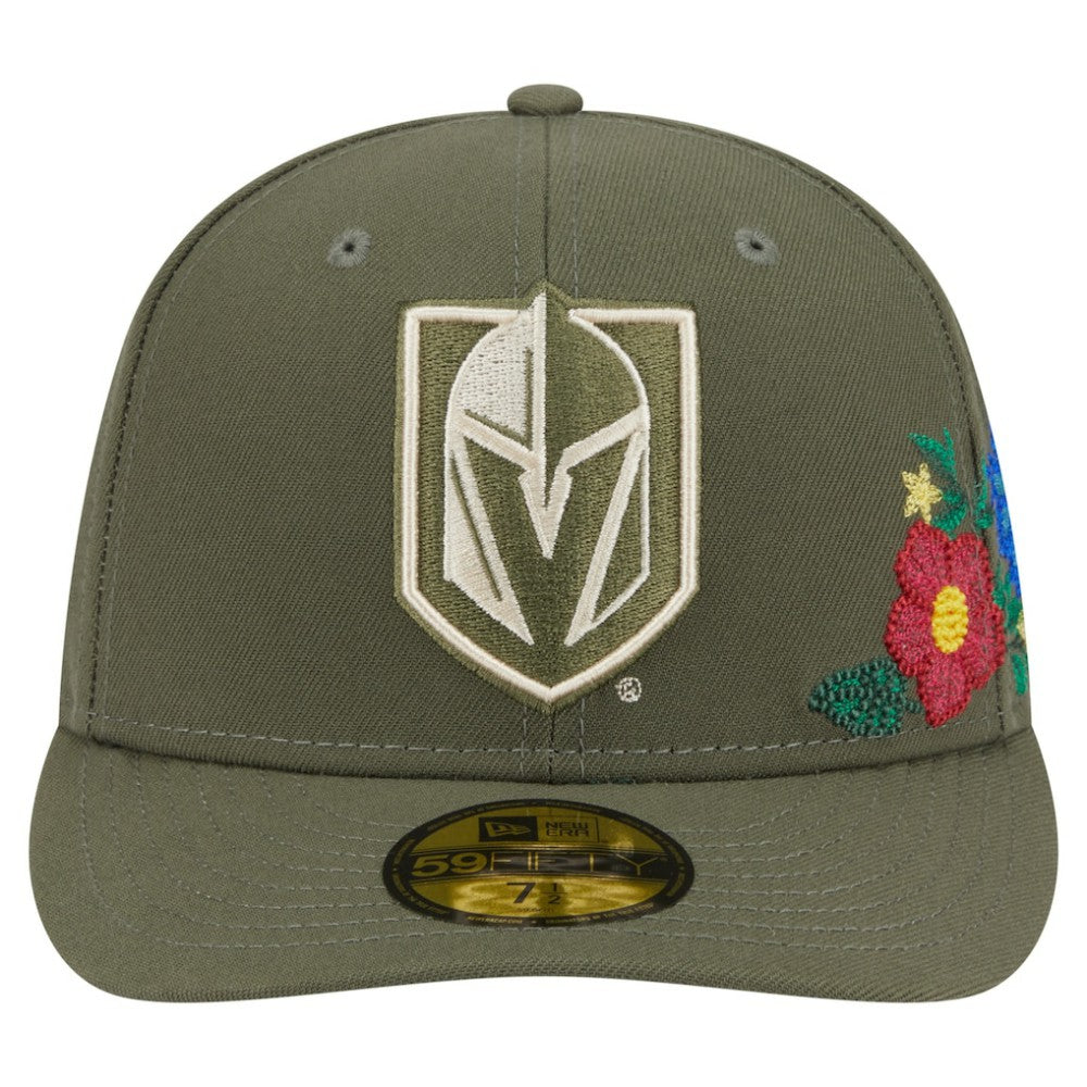 NHL Vegas Golden Knights New Era Tonal Florals 59FIFTY Fitted Hat
