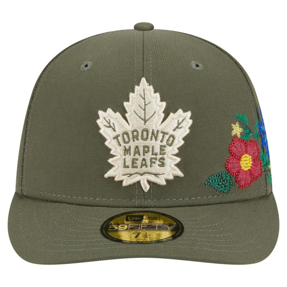 NHL Toronto Maple Leafs New Era Tonal Florals 59FIFTY Fitted Hat