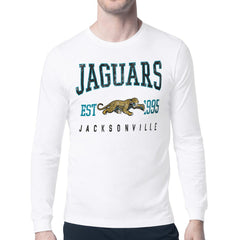 Starter Retro Team Logo Long Sleeve T-Shirt - Jacksonville Jaguars T-shirts