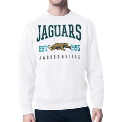 Starter Retro Team Logo Pullover Sweatshirt - Jacksonville Jaguars Pullover