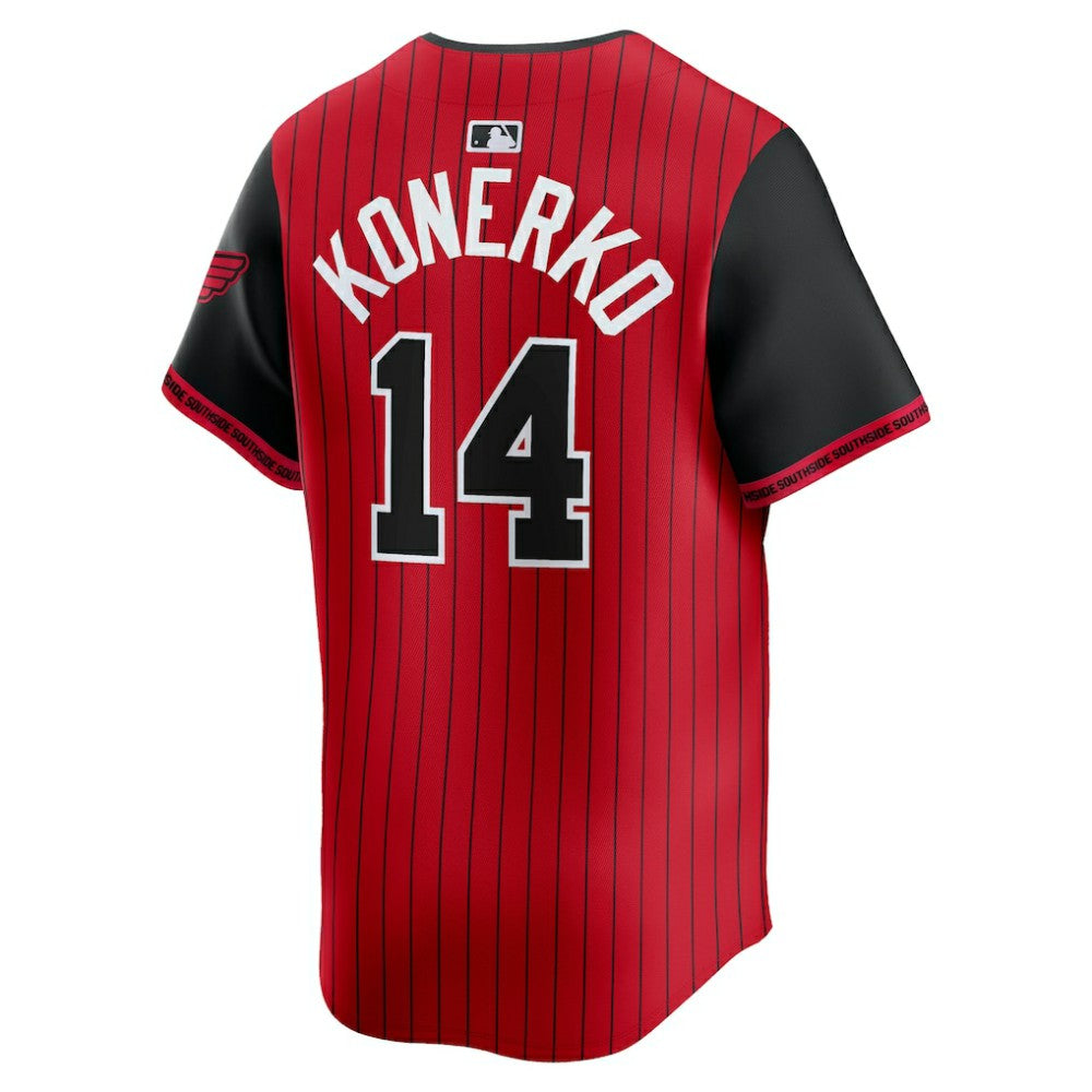 Red/Black Paul Konerko Chicago White Sox Nike 2025 City Connect Limited Retired Player Jersey