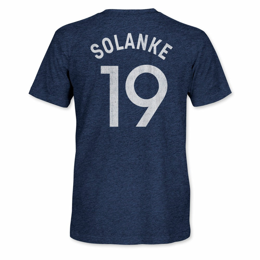 Dominic Solanke Tottenham Hotspur 1863FC Retro Player Name & Number Tri-Blend T-Shirt