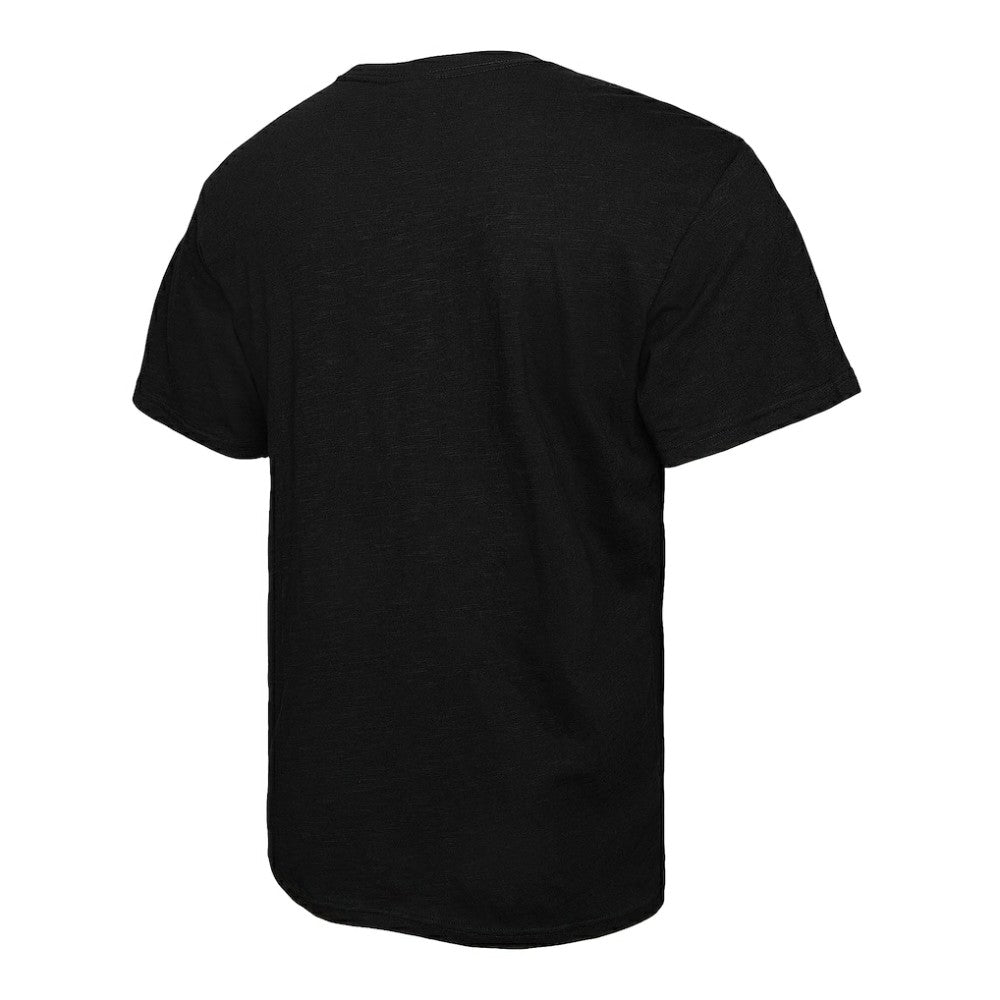 Black Baltimore Orioles Mitchell & Ness Arched Logo Slub T-Shirt
