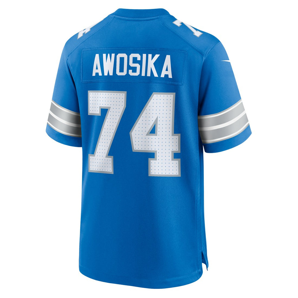Kayode Awosika  Team Game Jersey - Detroit Lions Jerseys
