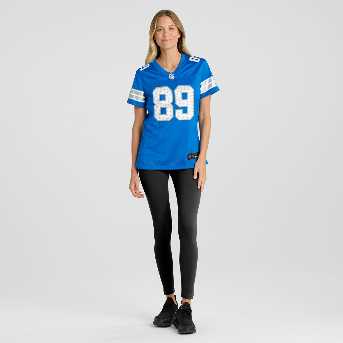 Brock Wright  Women's Team Game Jersey - Detroit Lions Jerseys