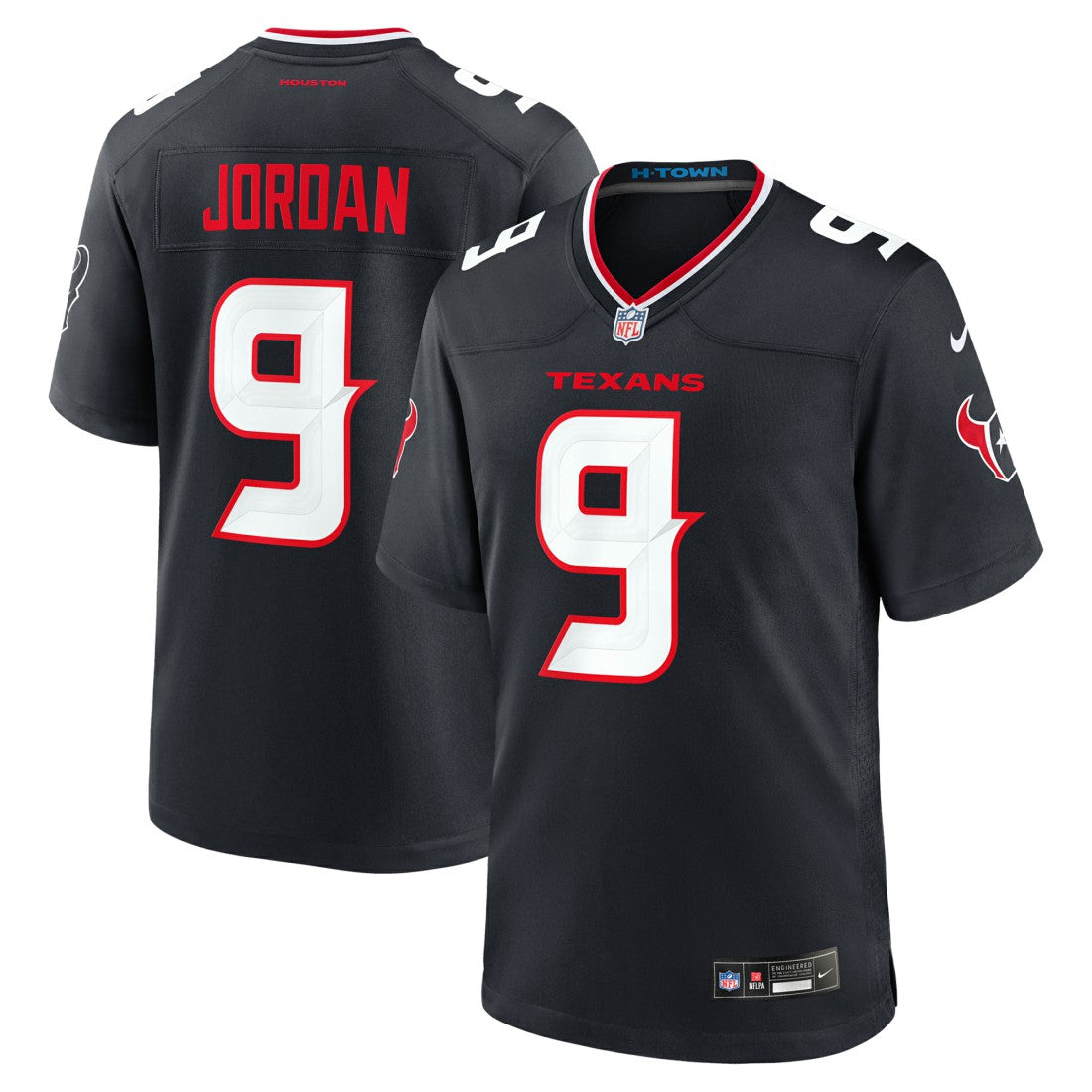 Brevin Jordan  Team Game Jersey - Houston Texans Jerseys
