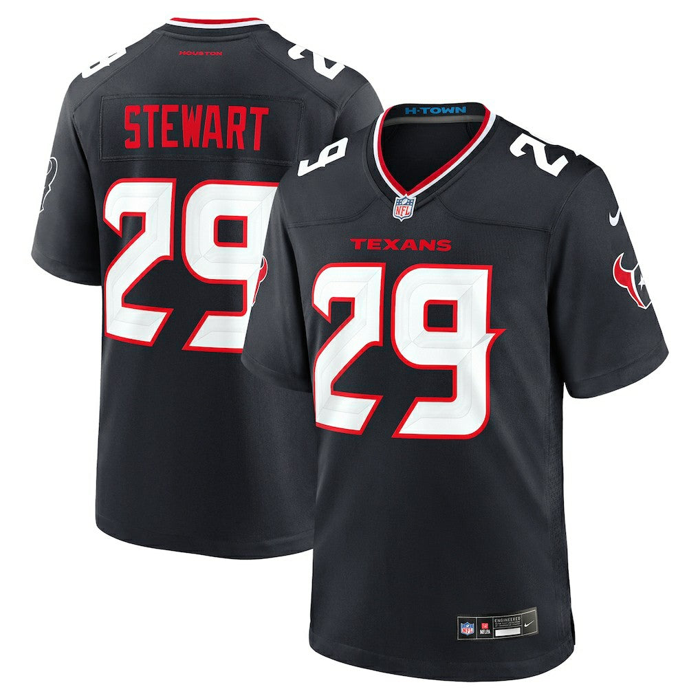 M.J. Stewart  Team Game Jersey - Houston Texans Jerseys