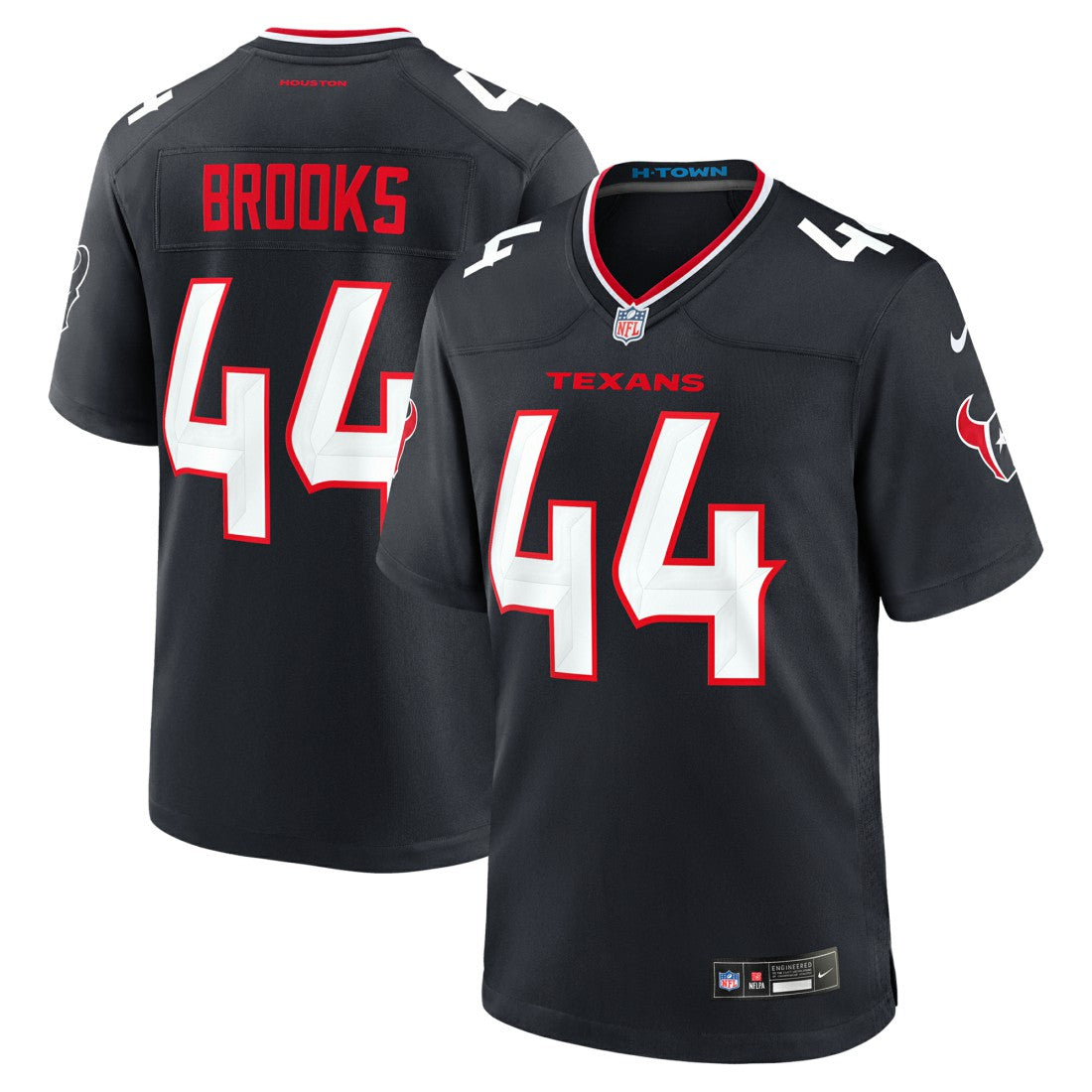 British Brooks  Team Game Jersey - Houston Texans Jerseys