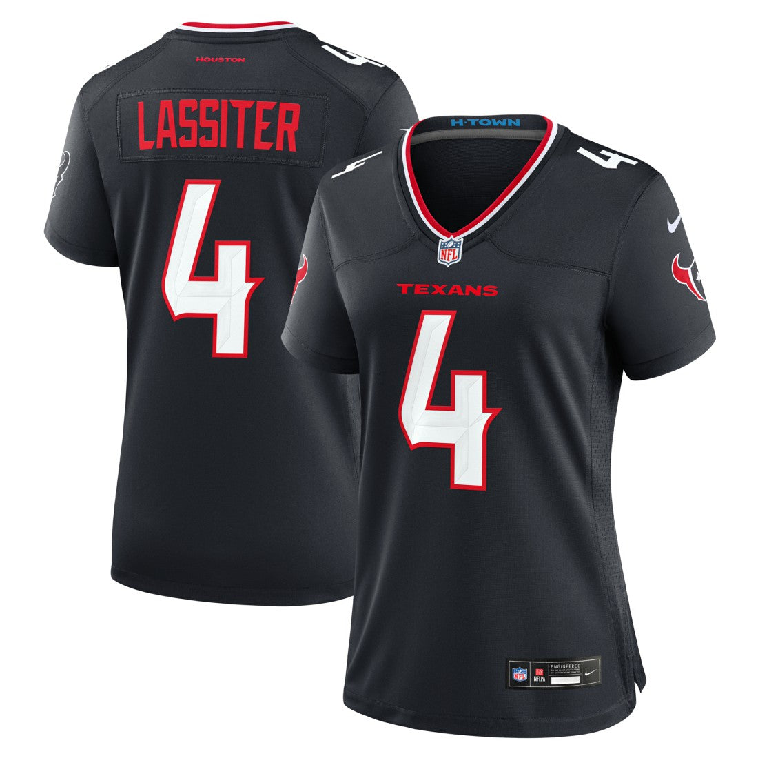 Kamari Lassiter  Women's Team Game Jersey - Houston Texans Jerseys