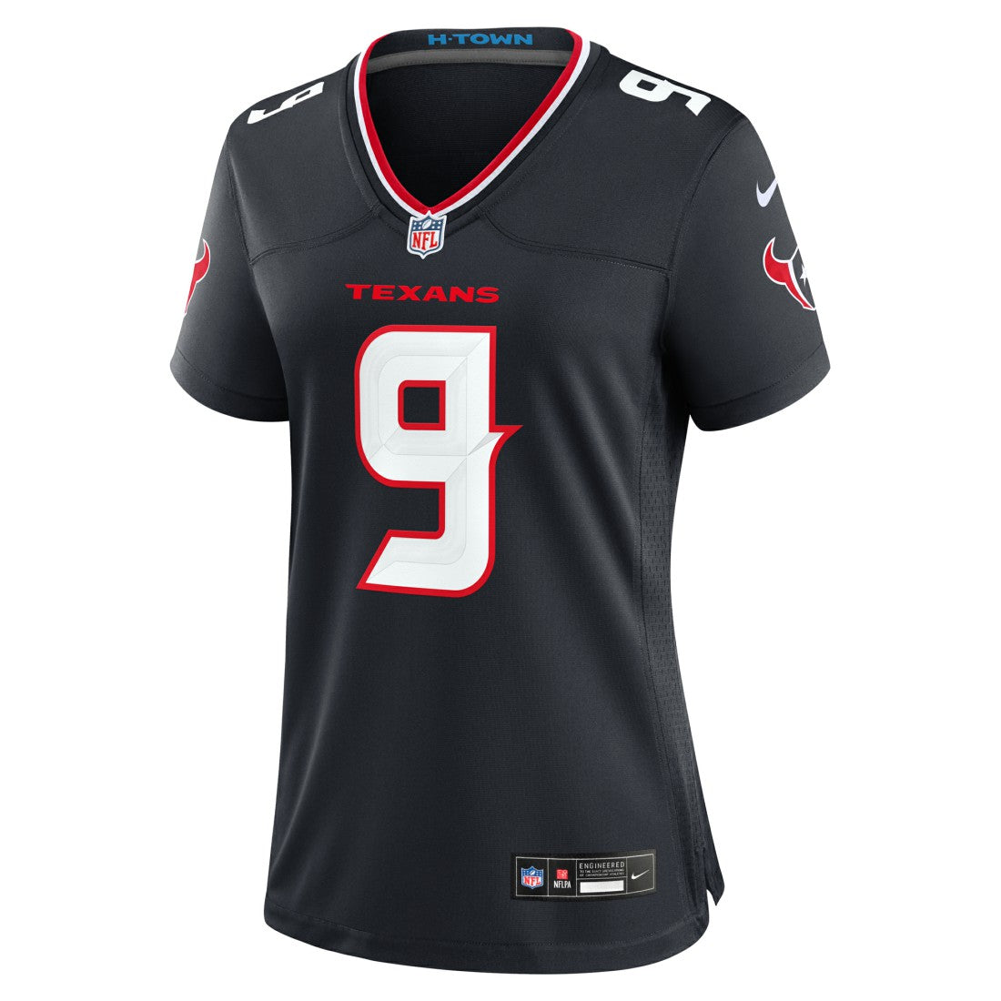 Brevin Jordan  Women's Team Game Jersey - Houston Texans Jerseys