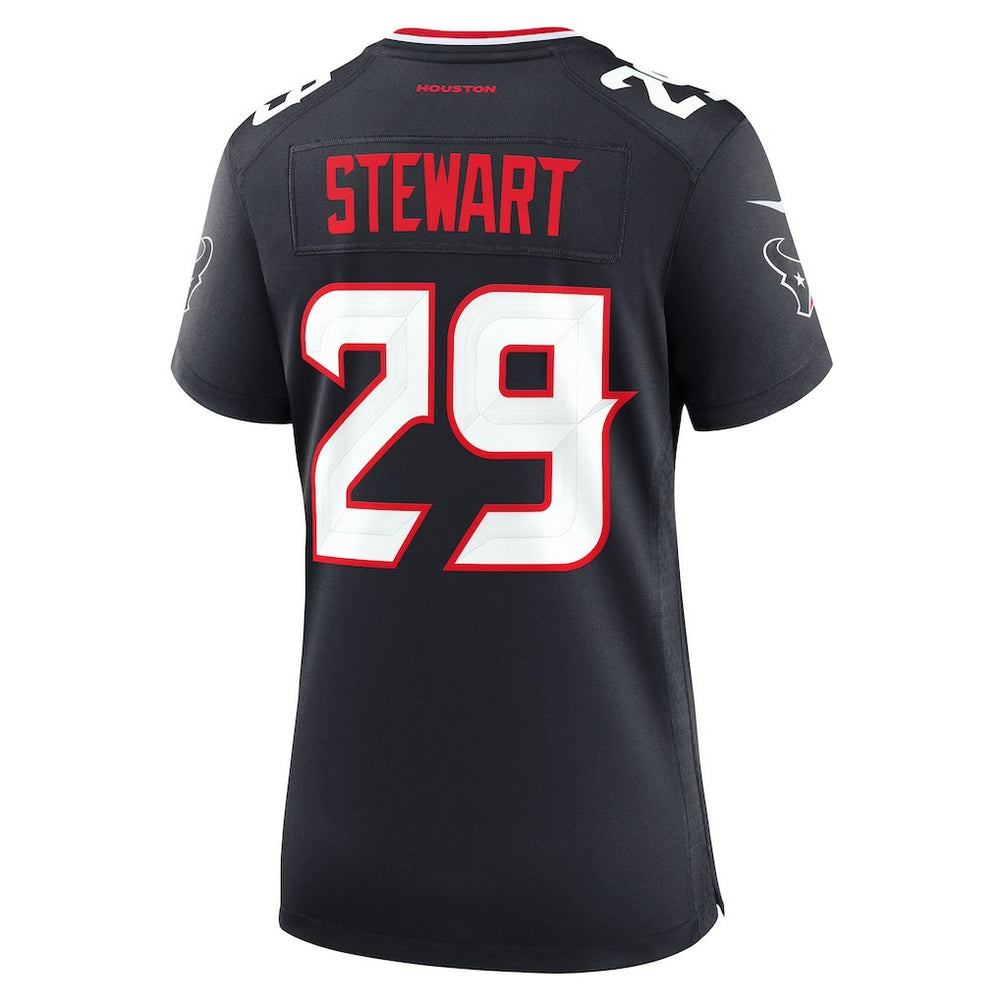 M.J. Stewart  Women's Team Game Jersey - Houston Texans Jerseys