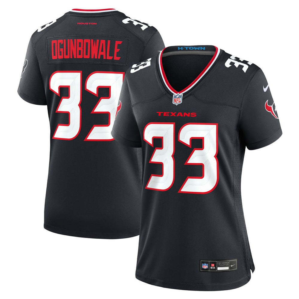 Dare Ogunbowale  Women's Team Game Jersey - Houston Texans Jerseys