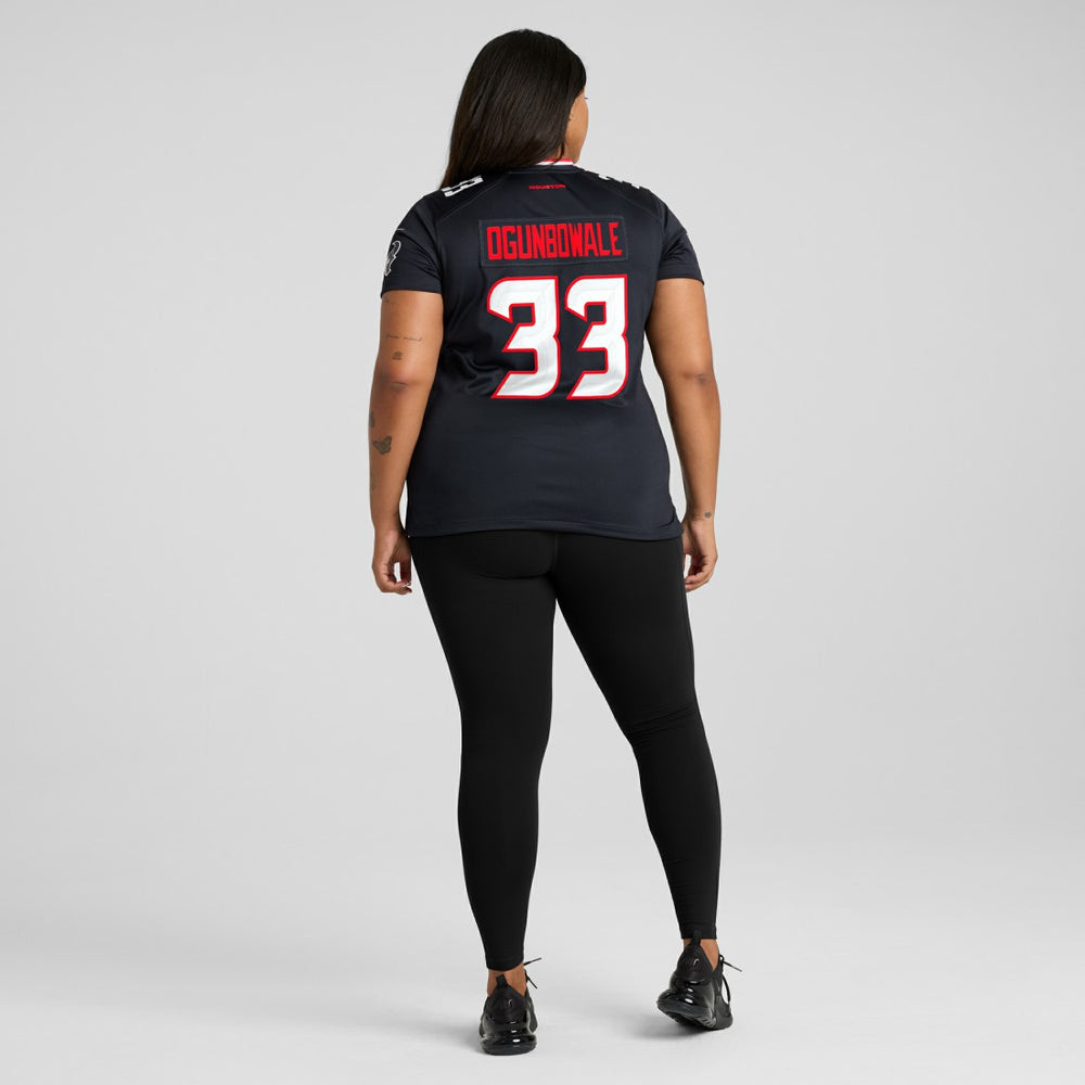 Dare Ogunbowale  Women's Team Game Jersey - Houston Texans Jerseys