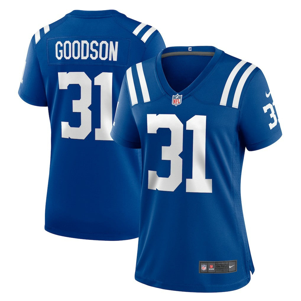 Tyler Goodson  Women's Game Jersey - Indianapolis Colts Jerseys