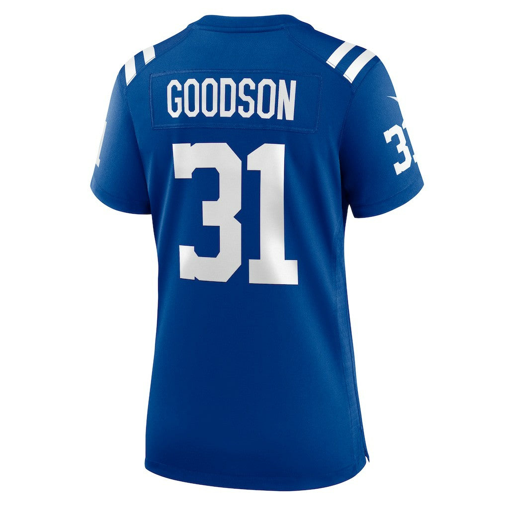 Tyler Goodson  Women's Game Jersey - Indianapolis Colts Jerseys