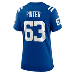 Danny Pinter  Women's Game Jersey - Indianapolis Colts Jerseys
