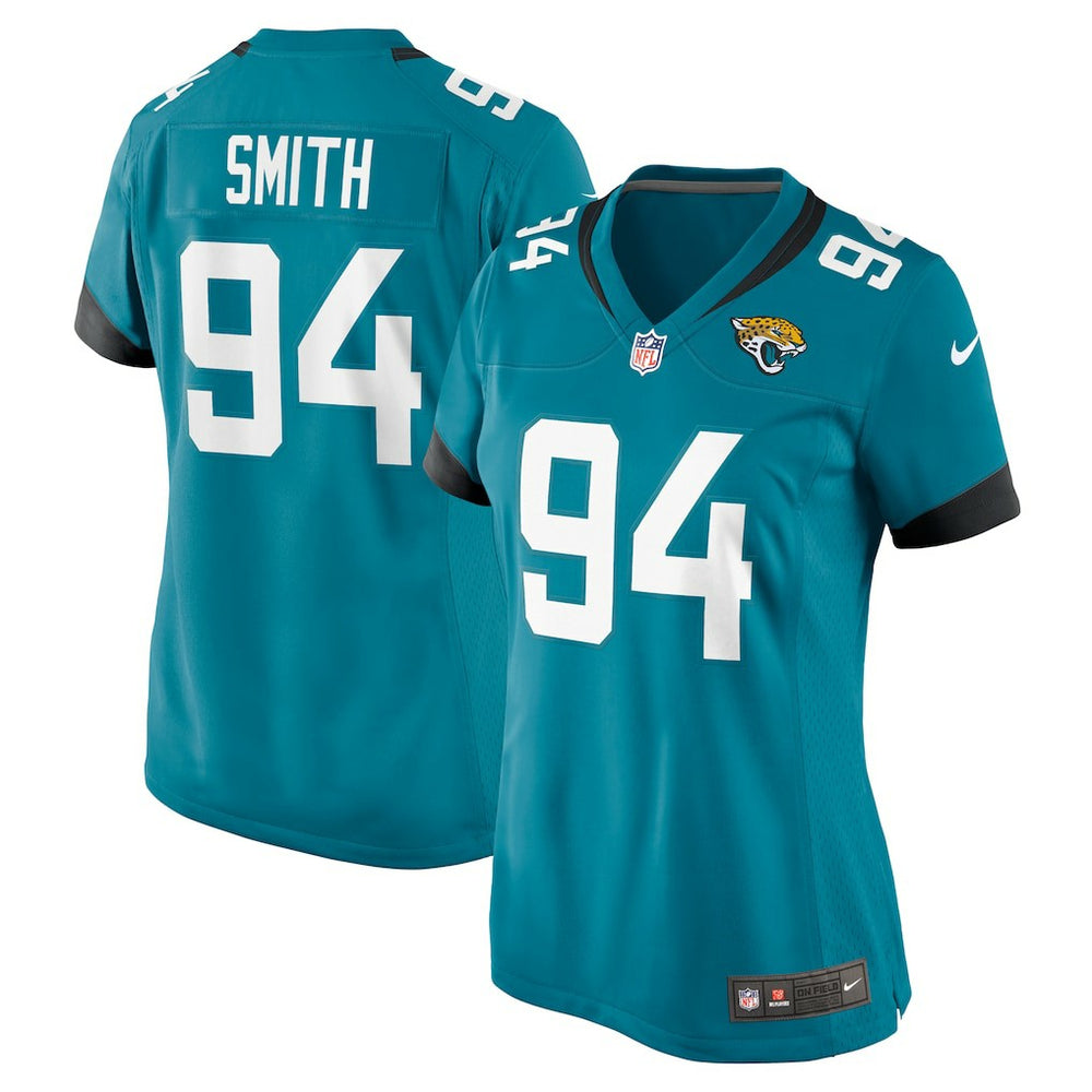 Maason Smith  Women's Game Jersey - Jacksonville Jaguars Jerseys