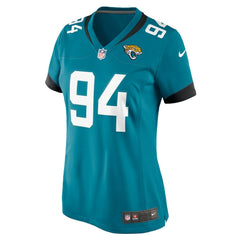 Maason Smith  Women's Game Jersey - Jacksonville Jaguars Jerseys