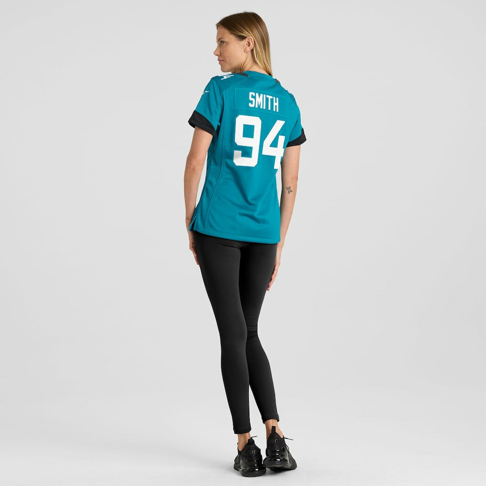 Maason Smith  Women's Game Jersey - Jacksonville Jaguars Jerseys