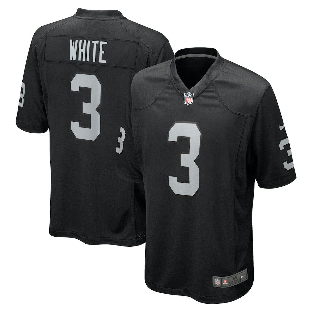 Zamir White  Team Game Jersey - Las Vegas Raiders Jerseys