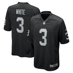 Zamir White  Team Game Jersey - Las Vegas Raiders Jerseys