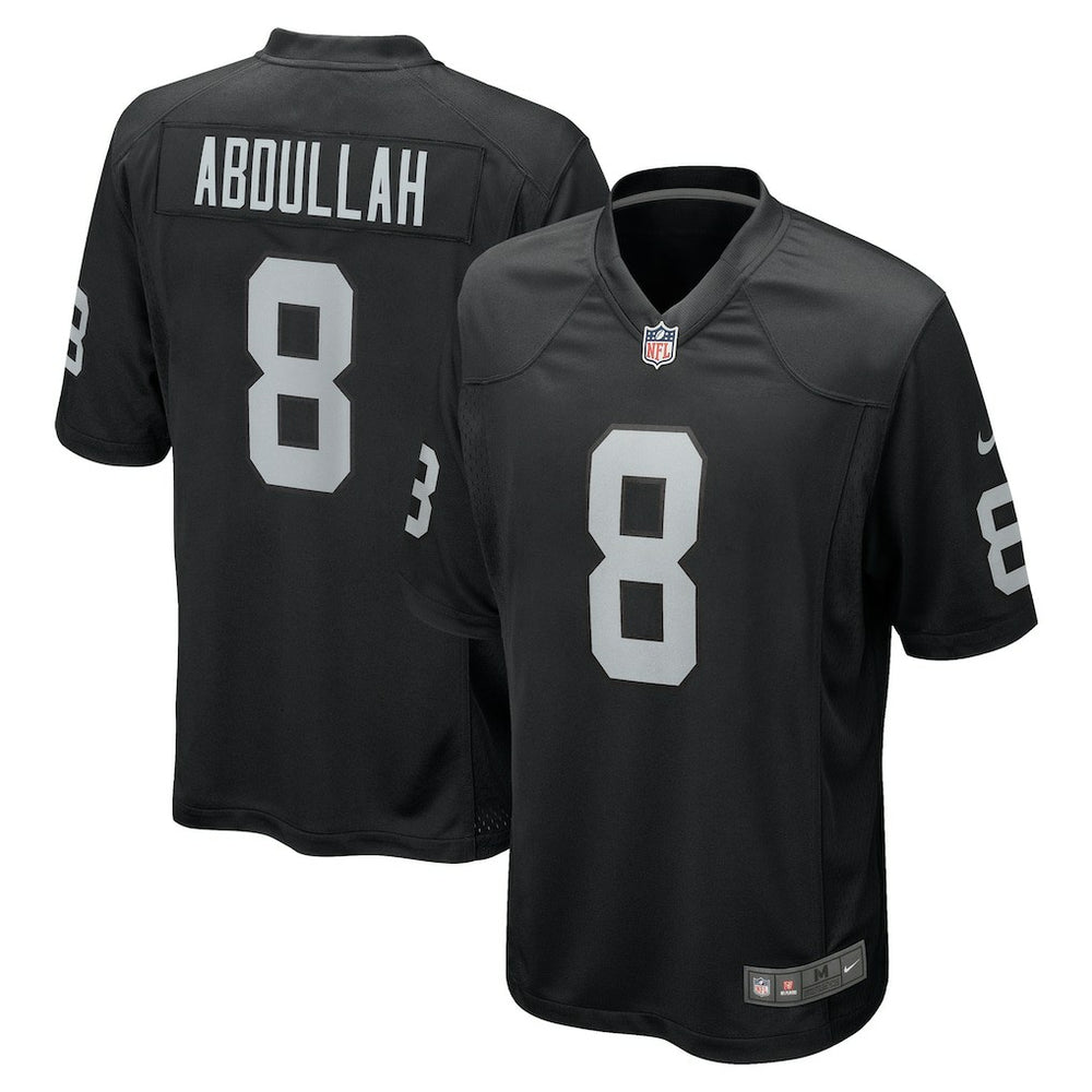 Ameer Abdullah  Team Game Jersey - Las Vegas Raiders Jerseys