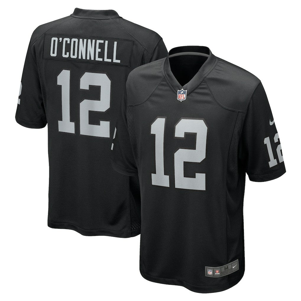 Aidan O'Connell  Team Game Jersey - Las Vegas Raiders Jerseys