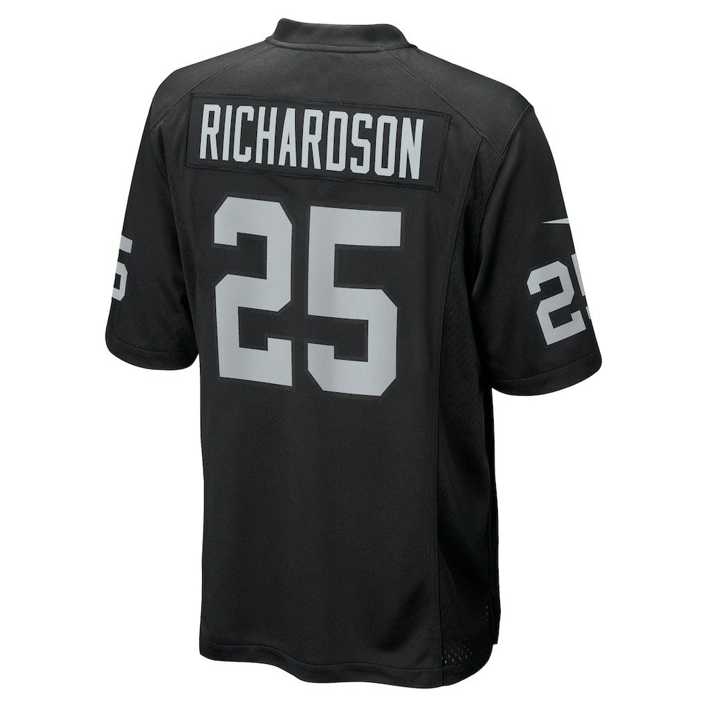 Decamerion Richardson  Team Game Jersey - Las Vegas Raiders Jerseys